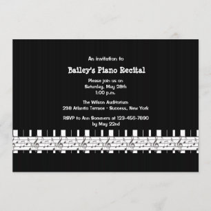 Invitation au considérant de piano musicalement in