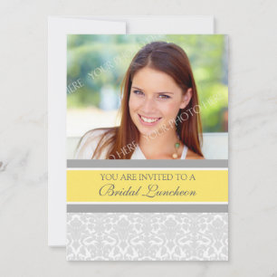 Invitation au déjeuner de la mariée Lemon Grey Dam