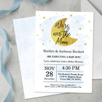 Au-Dessus De La Lune | Baby shower Garçons