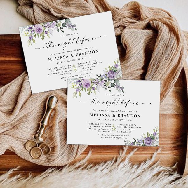 Invitation au dîner de répétition de la fleur viol (Créateur téléchargé)