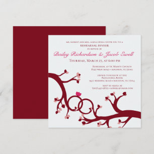 Invitation au dîner de répétition de la Saint-Vale