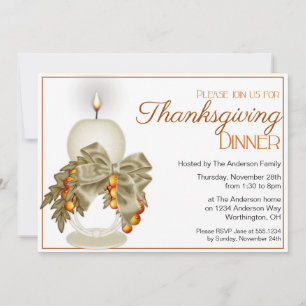 Invitation au dîner de Thanksgiving 8