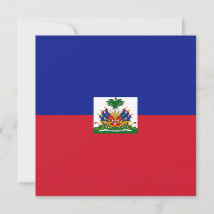 Invitation au drapeau haïtien