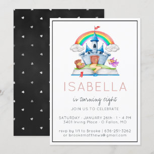 Invitation au Fairytale Princess Party