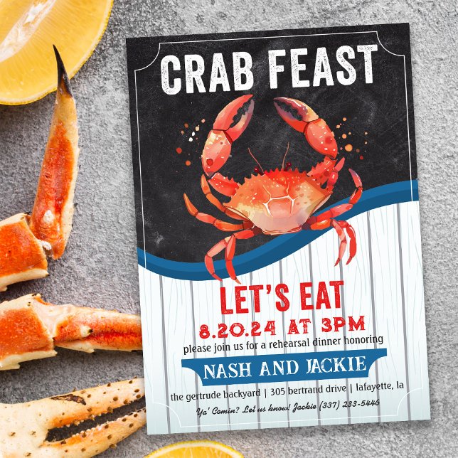 Invitation au Festin de Crabe (Créateur téléchargé)