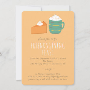 Invitation au festin de Friendsgiving