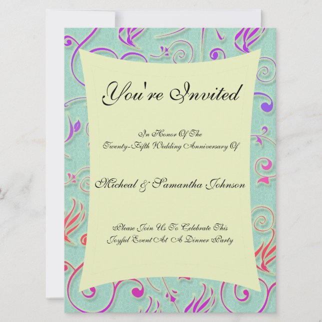 Invitation au festival Confetti (Devant)