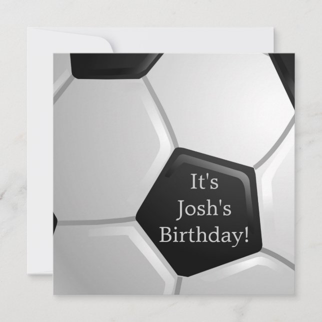 Invitation au football (Devant)