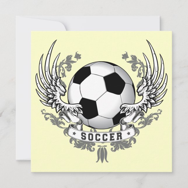 Invitation au football féminin (Devant)