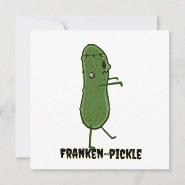 Invitation au Franken-pickle (Devant)