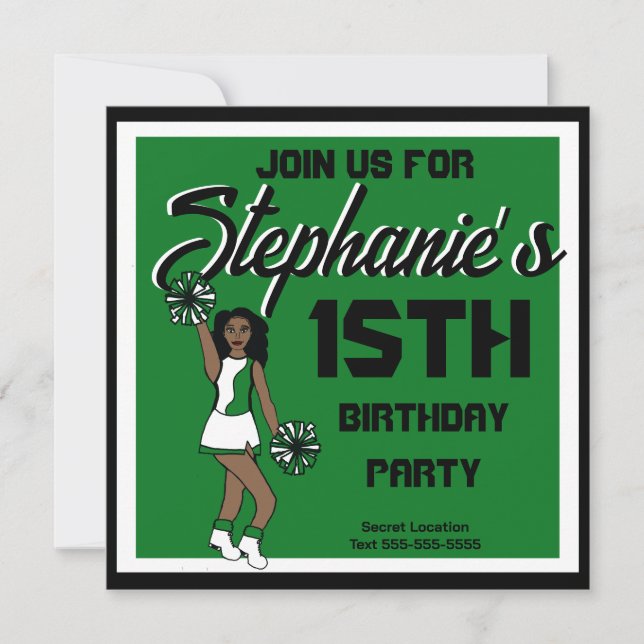 Invitation au Green Cheer #1 (Devant)
