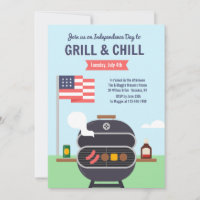 Invitation au grill et à la réfrigération