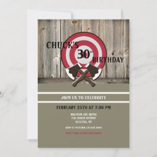 Invitation au lancer de hache