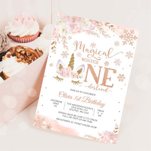 Invitation au Magique Hiver ONEderland