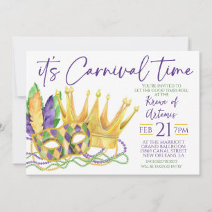 Invitation au Mardi Gras