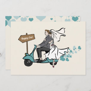 Invitation au mariage 1950