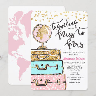 Invitation au mariage de Miss à Mrs. : Shower de m