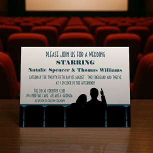 Invitation au mariage du cinéma, bleu