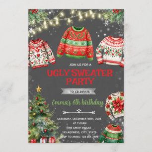 Invitation au Noël au pull moche