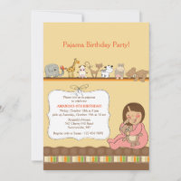 Invitation au Pajama Party