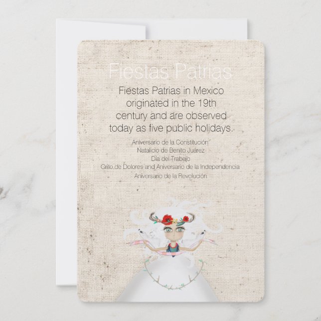 Invitation au papier artistique (Devant)