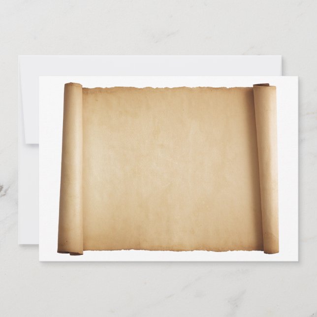 Invitation au parchemin (Devant)