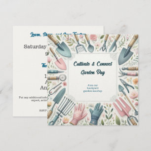 Invitation au partage de compétences du jardin de 