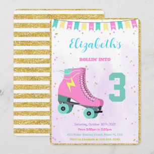 Invitation au patin à roulettes