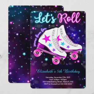 Invitation au patin à roulettes