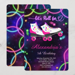 Invitation au patin à roulettes