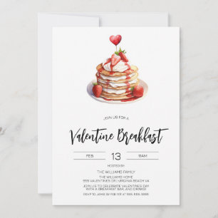Invitation au petit-déjeuner de crêpes de la Saint