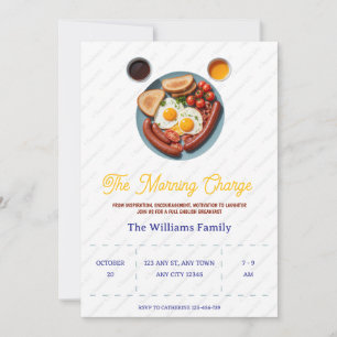 Invitation au petit-déjeuner de la communauté de c