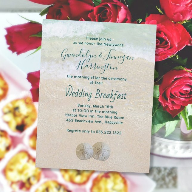 Invitation au petit déjeuner de mariage Deux Dolla (Créateur téléchargé)