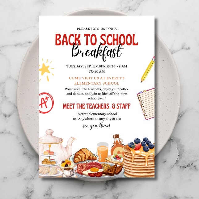 Invitation au petit-déjeuner de rentrée, Rencontre (Créateur téléchargé)