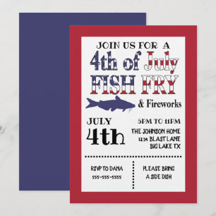 Invitation au Poisson Frit du 14 Juillet