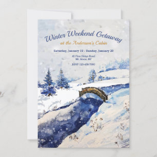 Invitation au pont de la rivière Winter