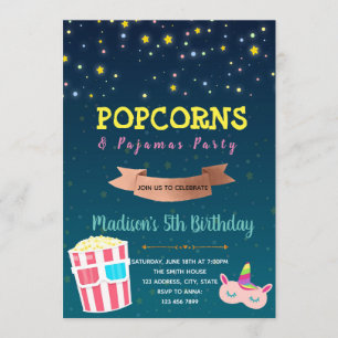 Invitation au pop-corn et au pyjama