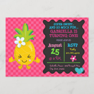 Invitation au premier anniversaire de l'ananas Sup
