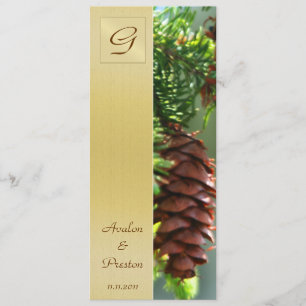 Invitation au Programme Monogramme de Pinecone d'h