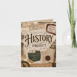 Invitation au Projet d'histoire personnalisé Vin