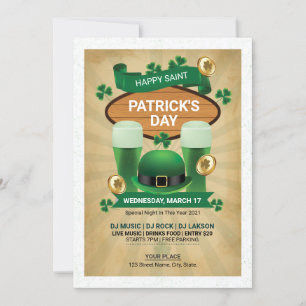 Invitation au prospectus de Saint Patricks