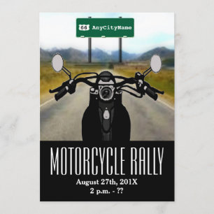 Invitation au rallye moto