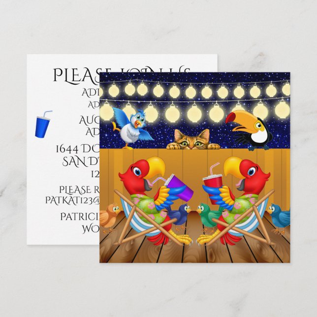 Invitation au rassemblement (Devant / Derrière)