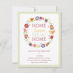 Invitation au réchauffage de la maison en germe