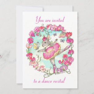 invitation au récital de danse