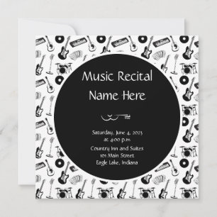 Invitation au récital de musique
