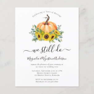 Invitation au renouvellement du Vow de Citrouille 