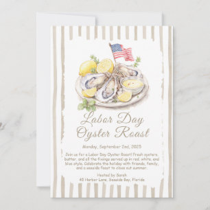 Invitation au Repas d'Huîtres de la Fête du Travai