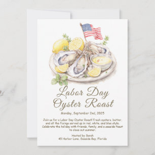 Invitation au Repas d'Huîtres de la Fête du Travai