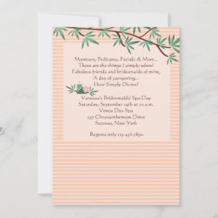 Invitation au Spa Bamboo Branches
